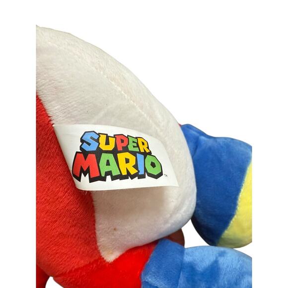 Super Mario Brothers All Star Stuffed Plush 13 inches Red Yoshi - Picture 3 of 4